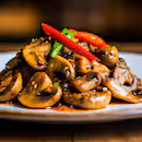 Chilli Mushroom Dry